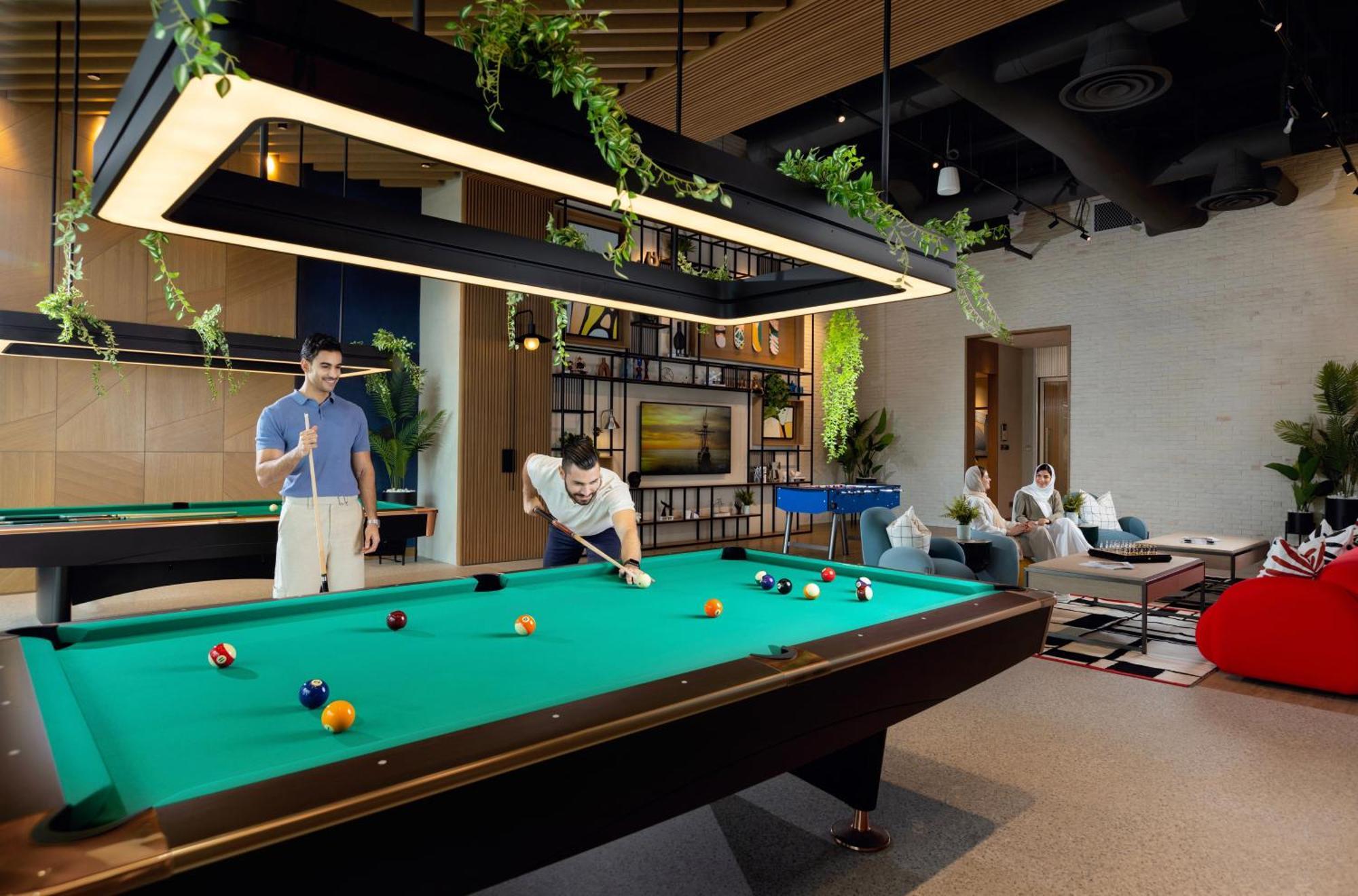 麦纳麦 Onyx Rotana酒店 外观 照片 The Billiard Room