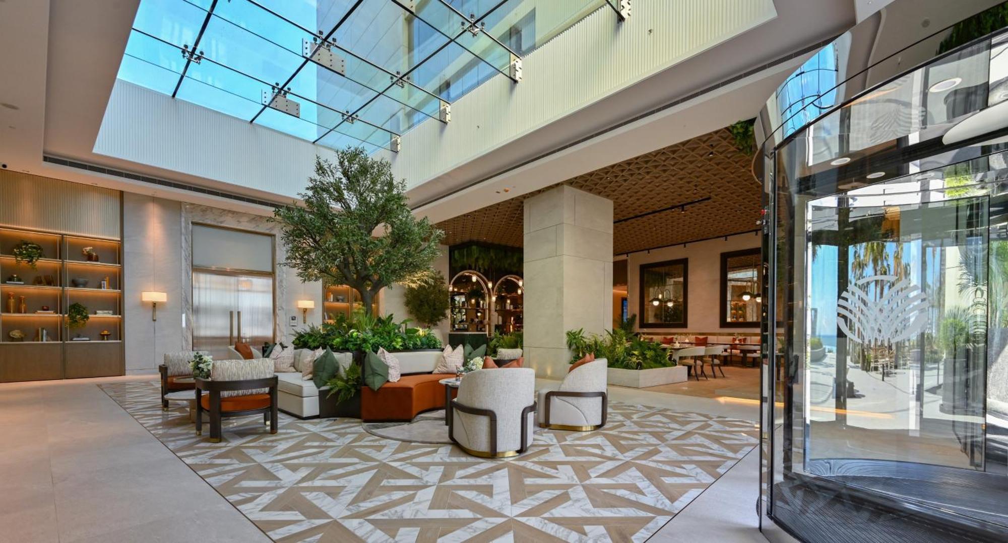 麦纳麦 Onyx Rotana酒店 外观 照片 The lobby of the hotel