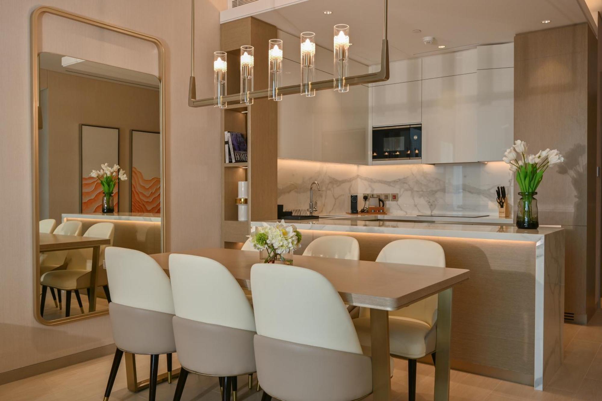 麦纳麦 Onyx Rotana酒店 外观 照片 The interior of a typical apartment