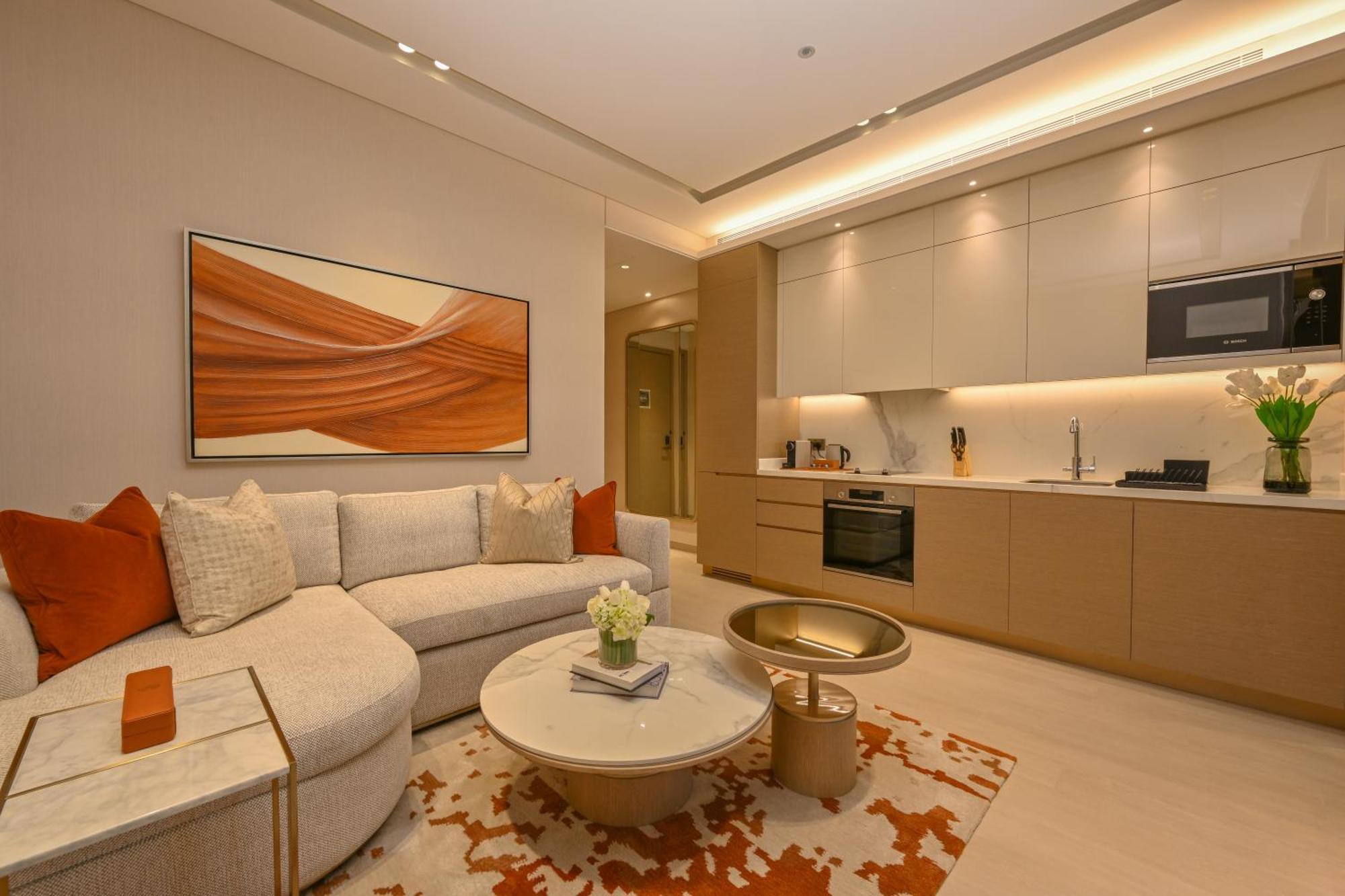 麦纳麦 Onyx Rotana酒店 外观 照片 A typical apartment interior